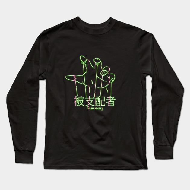 Subjugate Long Sleeve T-Shirt by Sasarious